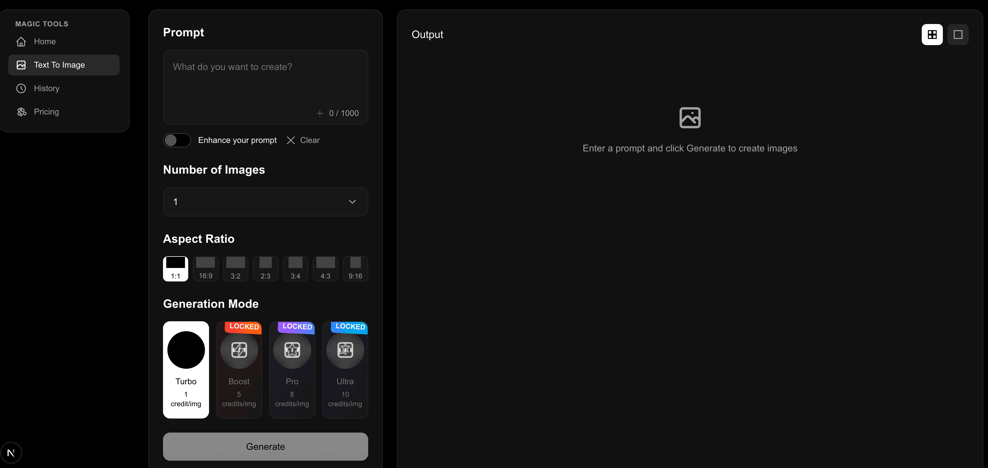 Studio Ghibli AI Generator example showing the generation process