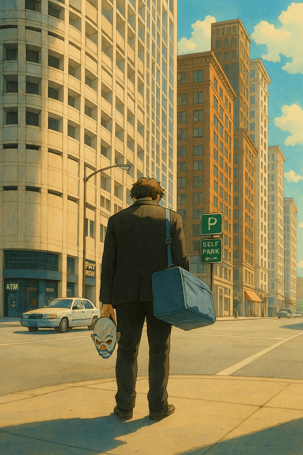 Ghibli style character