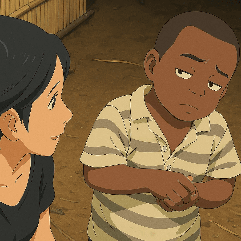 Ghibli style character